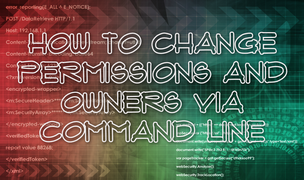 change share permissions command line